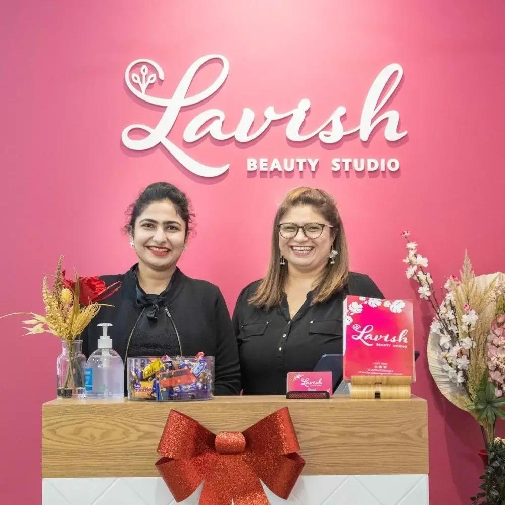 owner of lavish beauty salon